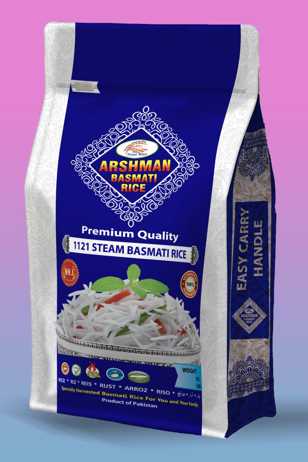 35% OFF. ORGANIC 1121 Extra Long Grain Steamed Basmati Rice.